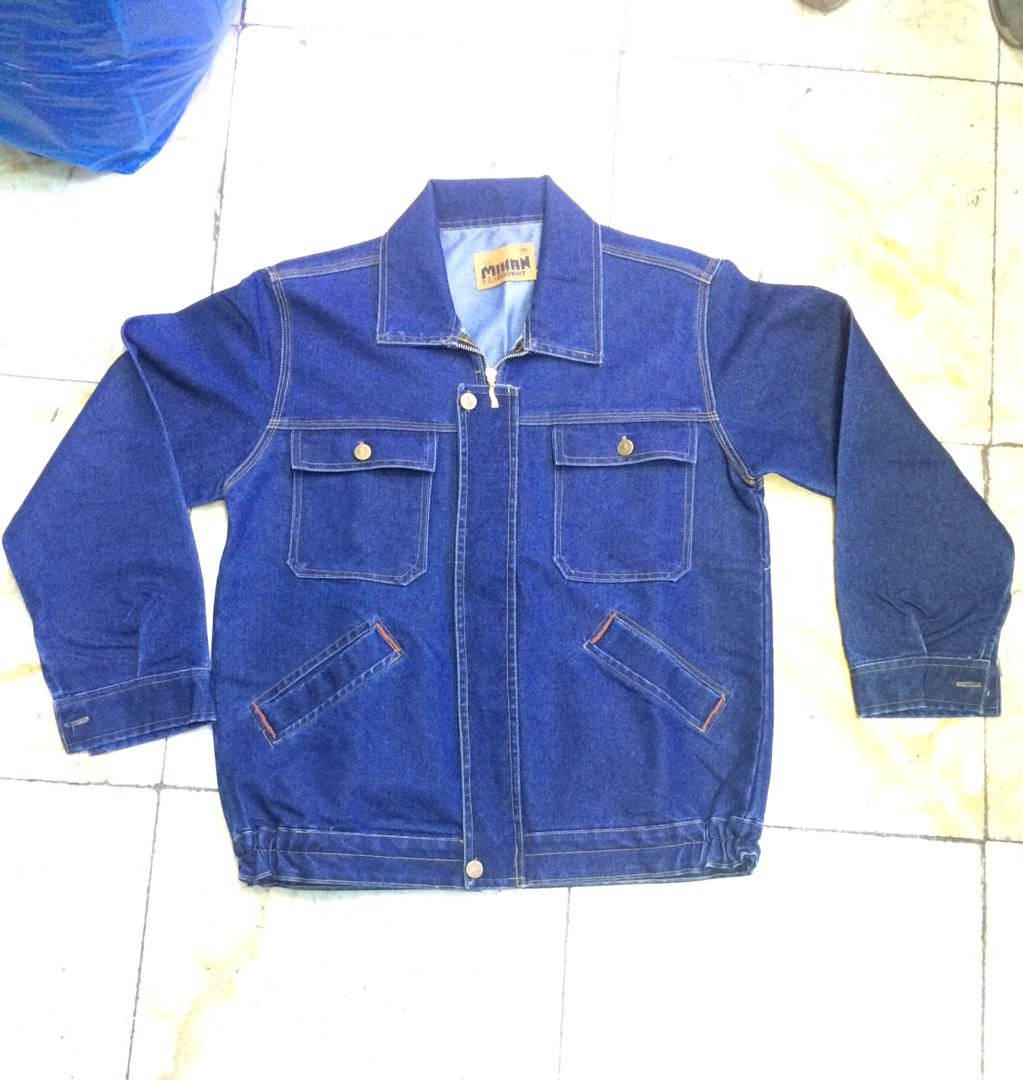 کاپشن و شلوار کار جین