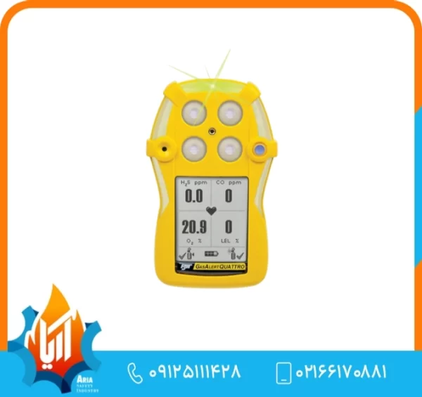 گازسنج Gas Alert Quattro برند BW
